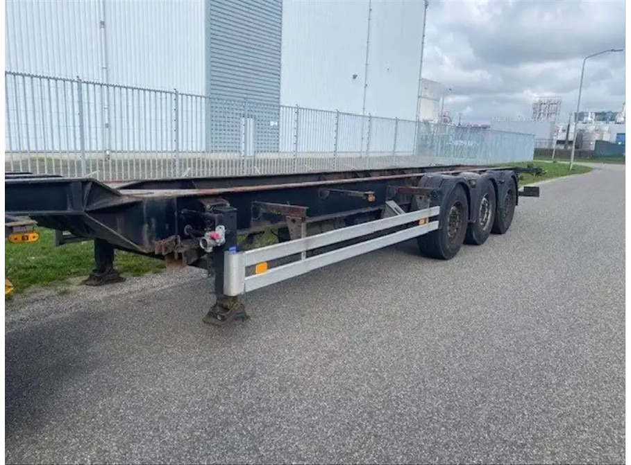 Tracon containerchassis 3 asser lucht 40 feeth